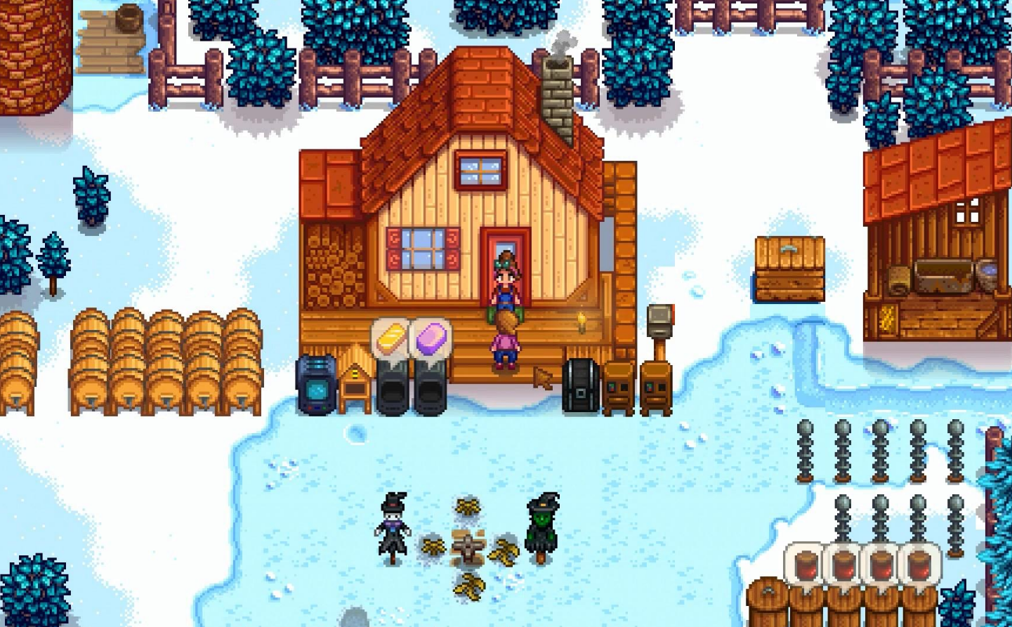 星露谷物语冬季怎么玩